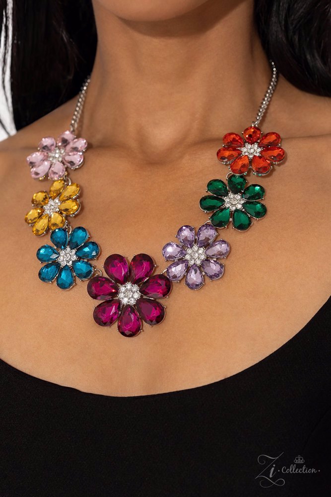 Outgoing Necklace - Multi | Paparazzi Accessories image 3