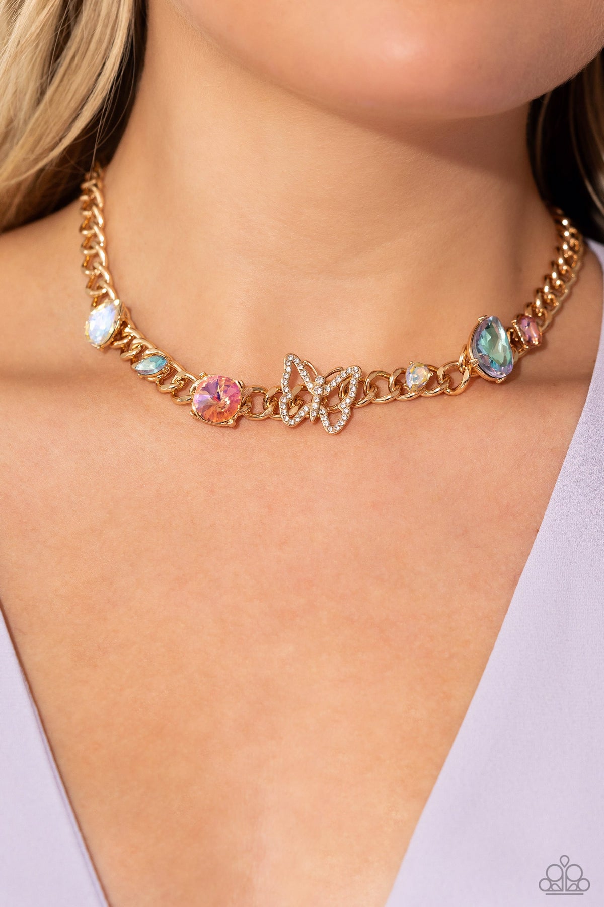 Storybook Succession Necklace - Gold image 3