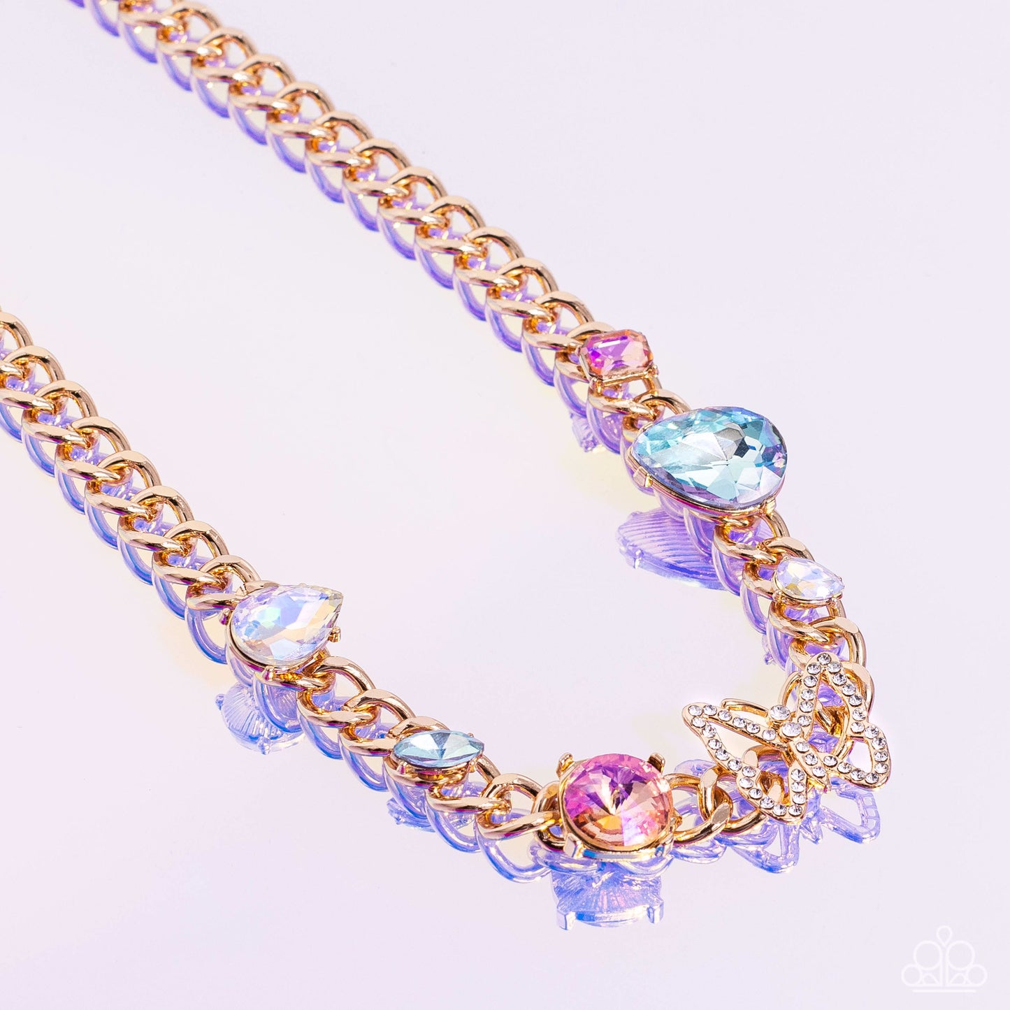 Storybook Succession Necklace - Gold