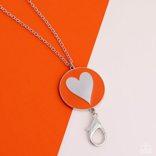 True to Your Heart - Orange | Paparazzi Accessories