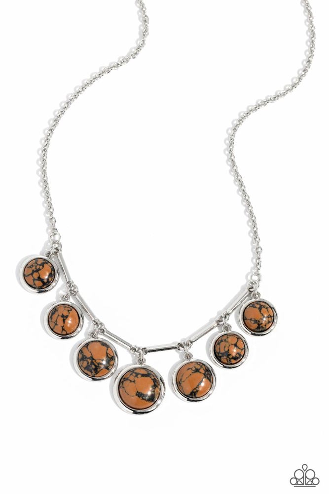 Rustic Recognition - Brown | Paparazzi Accessories