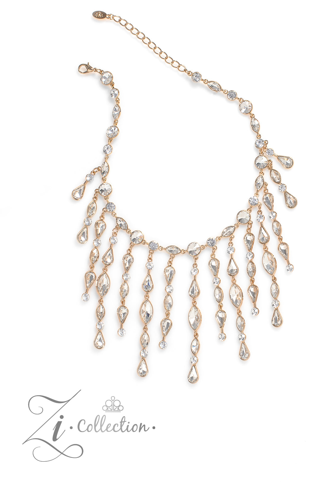 Alluring Necklace - Gold | Paparazzi Accessories image 2