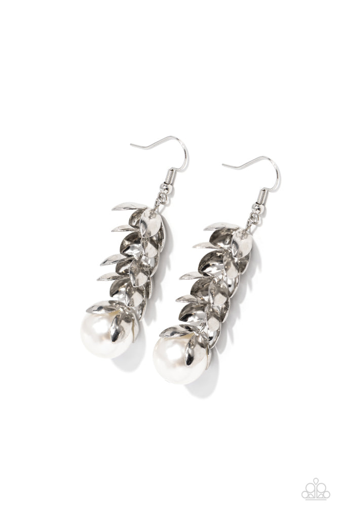 ​Ocean FROND Property - White | Paparazzi Accessories