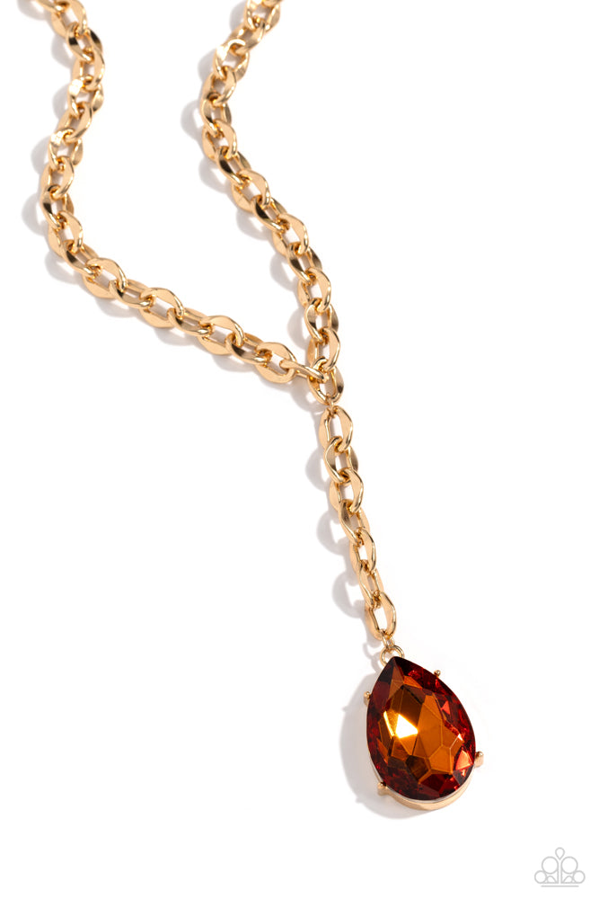 Benevolent Bling Necklace - Gold image 2