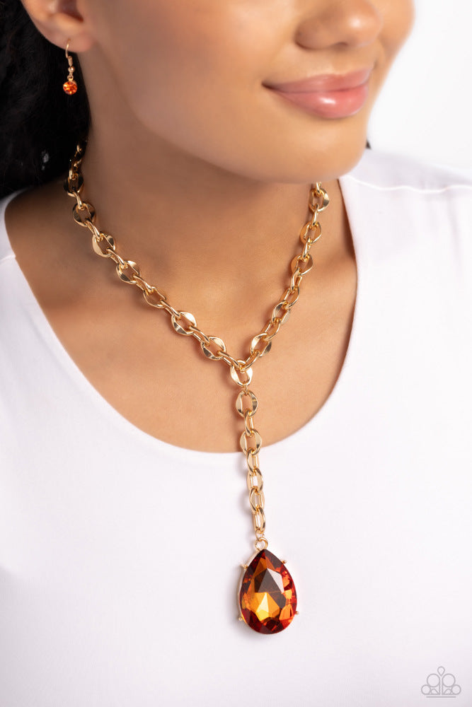 Benevolent Bling Necklace - Gold image 3