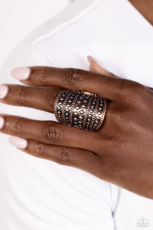 Diamondback Bravado - Copper  | Paparazzi Accessories