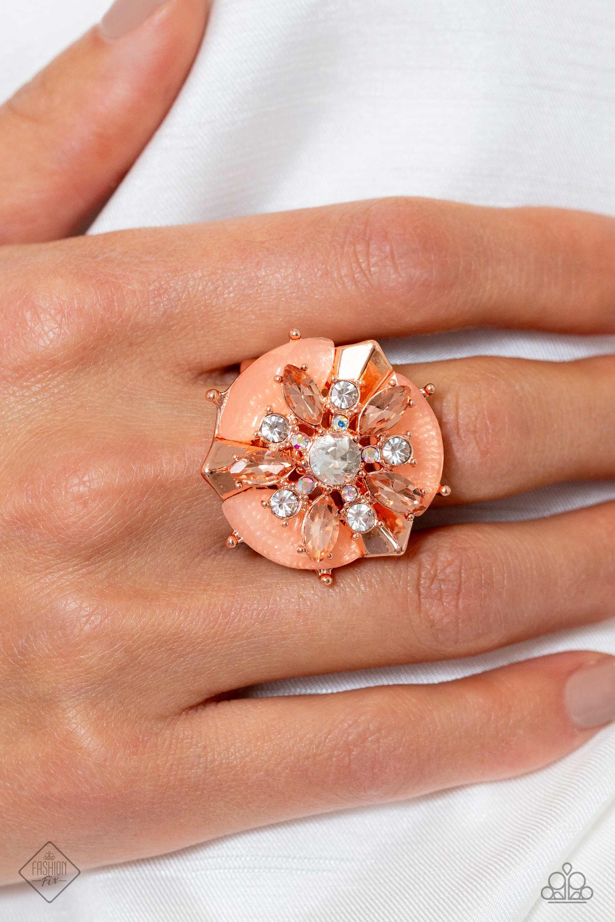 Soft-Hearted Salvage Ring - Rose Gold image 3