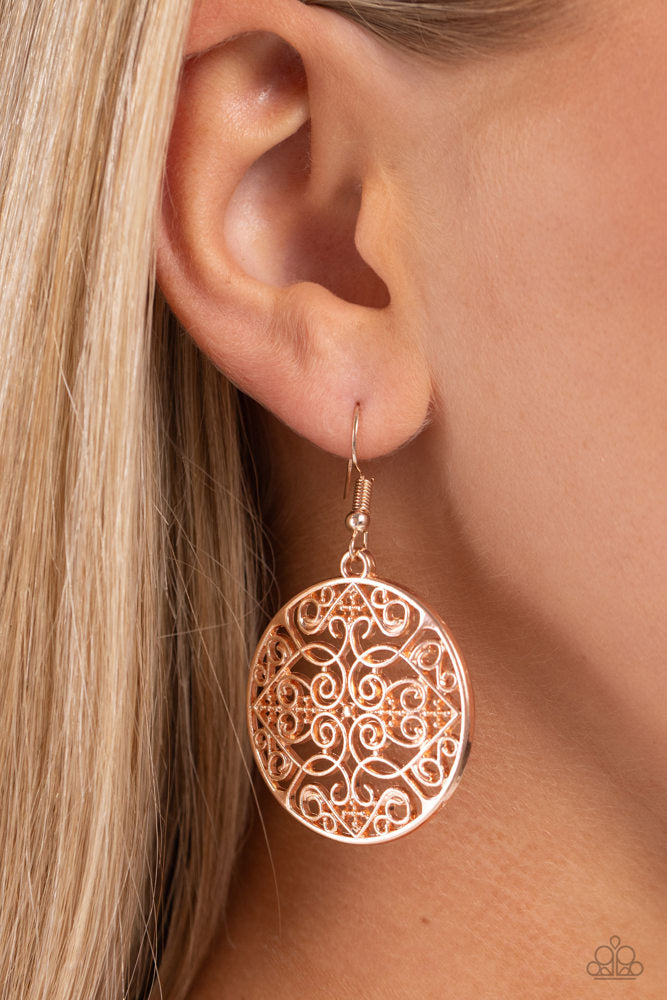Dubai Décor - Rose Gold | Paparazzi Accessories