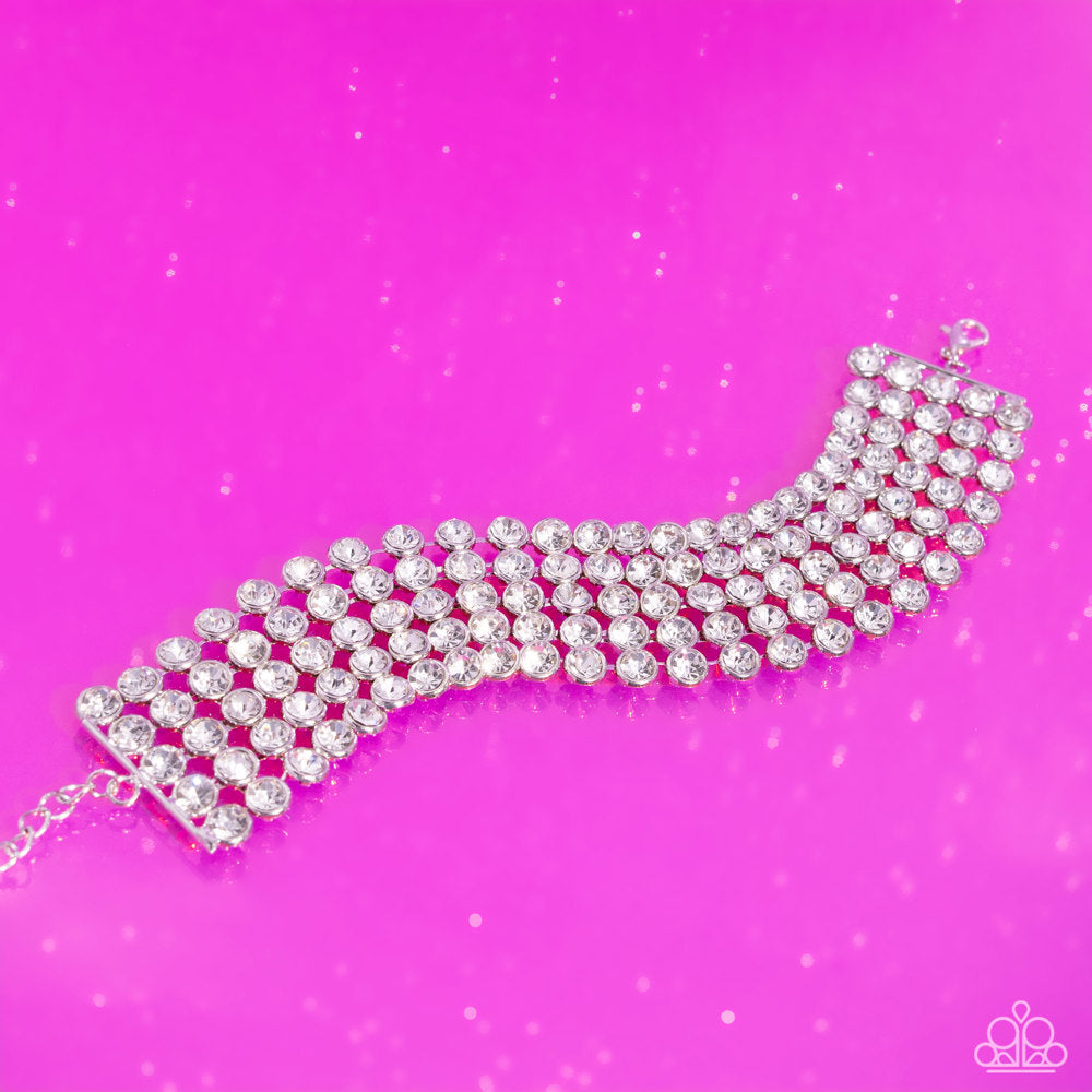 GLASSY Gallery Bracelet - White