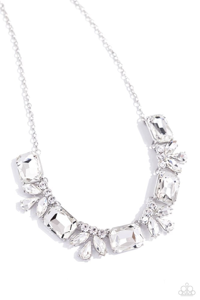 Long Live Sparkle Necklace - White image 2