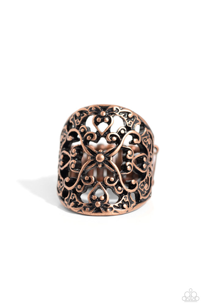 Transfixed Treasure - Copper | Paparazzi Accessories