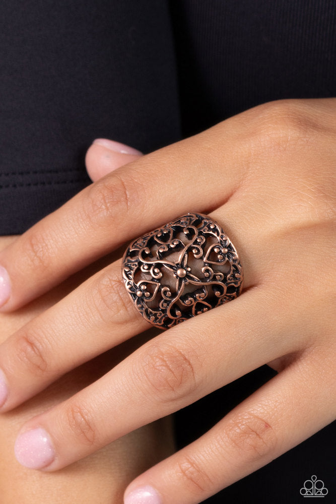 Transfixed Treasure - Copper | Paparazzi Accessories