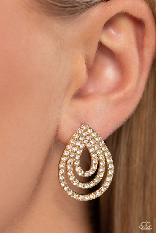 Red Carpet Reverie - Gold | Paparazzi Accessories