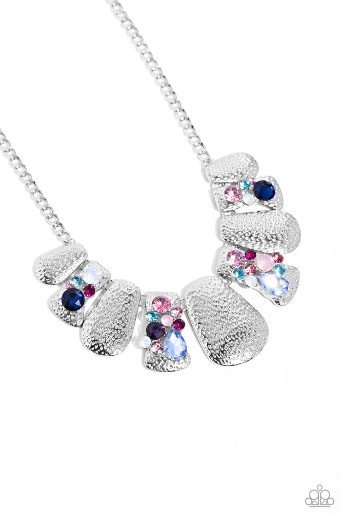 Multicolored Mayhem Necklace - Multi | Paparazzi Accessories image 2