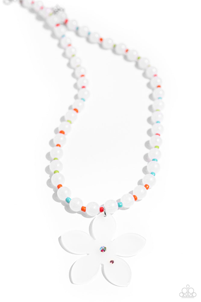 Nostalgic Novelty - White | Paparazzi Accessories