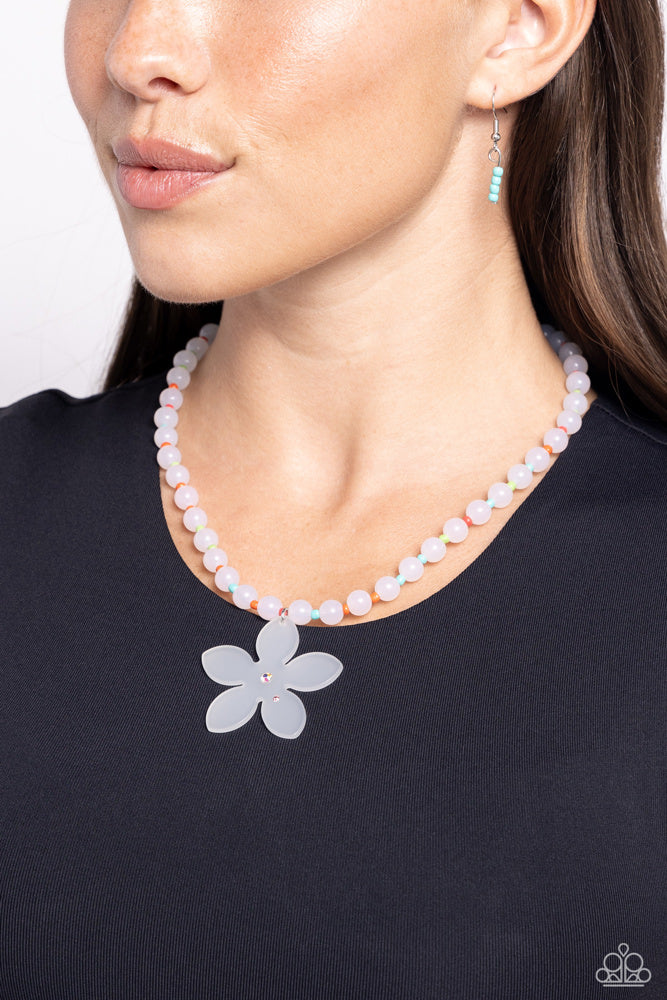 Nostalgic Novelty - White | Paparazzi Accessories