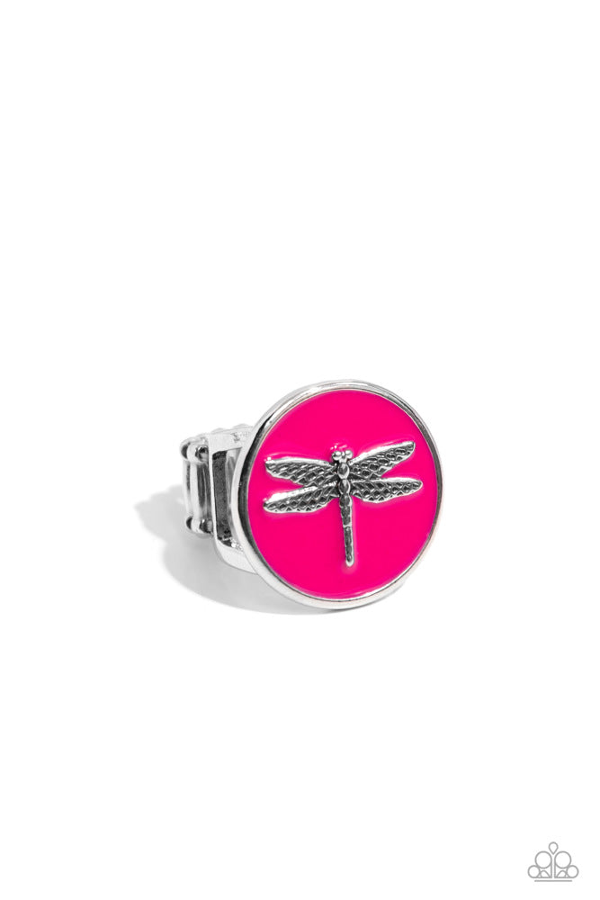 Debonair Dragonfly - Pink | Paparazzi Accessories