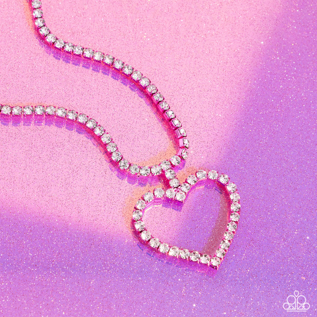 Flirting Fancy Necklace - Pink