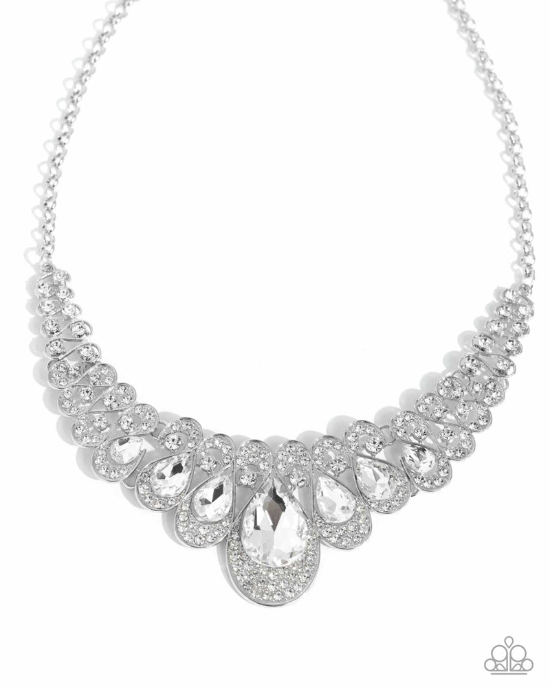 The Grand Clipse // Pure Uncut Ice Stack (Featuring "Infinite Idol" + "Cinematic Chic") Jewelry Set | Paparazzi Accessories