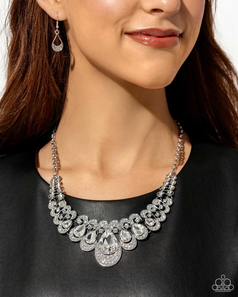 The Grand Clipse // Pure Uncut Ice Stack (Featuring "Infinite Idol" + "Cinematic Chic") Jewelry Set | Paparazzi Accessories