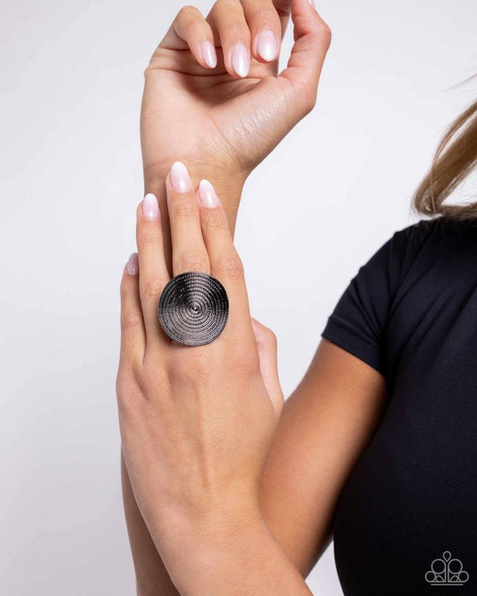 Dizzying Delight - Black | Paparazzi Accessories