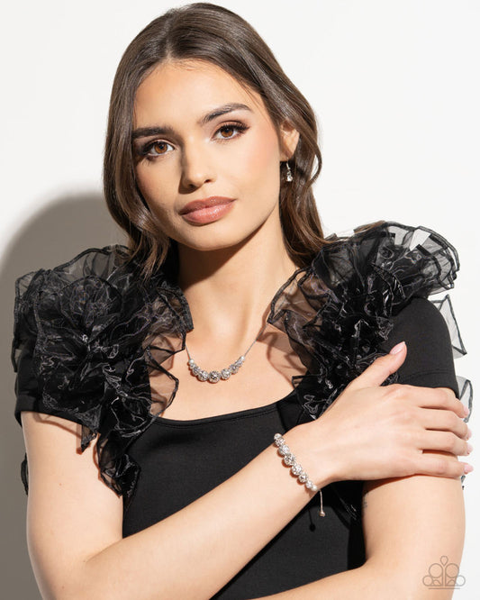 Steampunk Season - White | Paparazzi Accessories