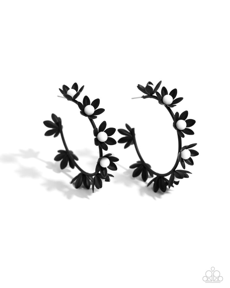Flower Vine - Black | Paparazzi Accessories