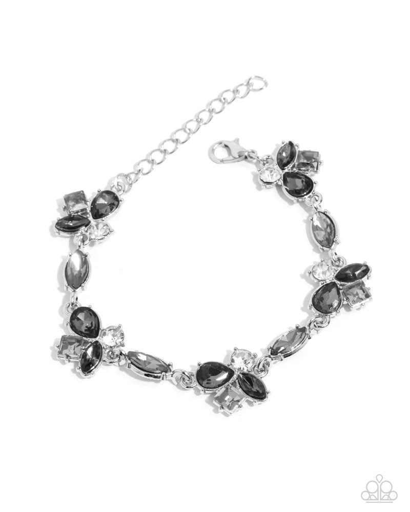 Colorful Captivation Bracelet - Silver | Paparazzi Accessories image 2