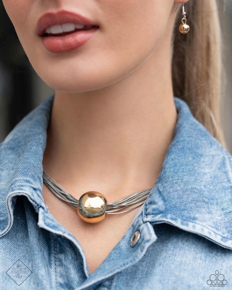 Sizzling Strands Necklace - Multi image 3