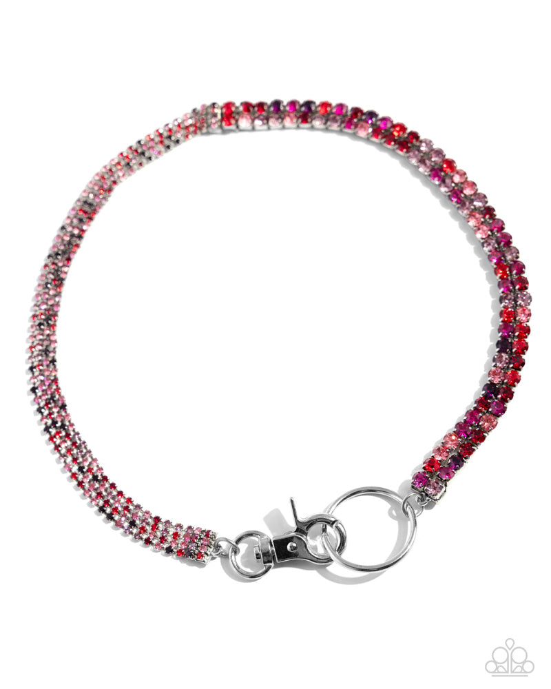 Chic Connection Necklace - Red | Paparazzi Accessories image 2