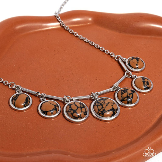 Rustic Recognition - Brown | Paparazzi Accessories
