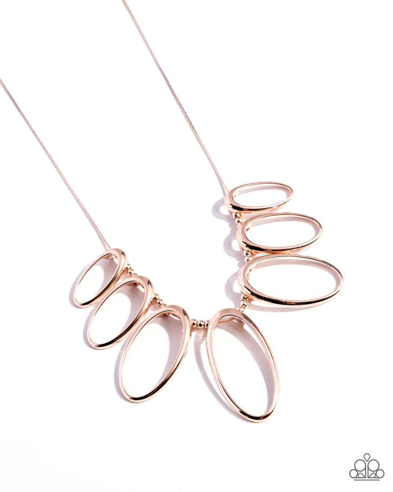 The MANE Ingredient Necklace - Rose Gold image 2
