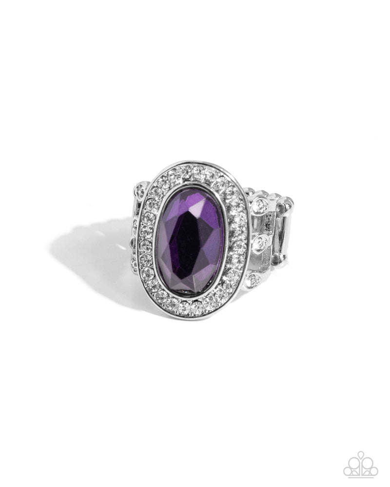 ​Always OVAL-achieving Ring - Purple image 2