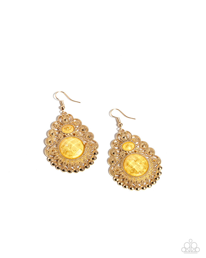 Welcoming Whimsy - Yellow | Paparazzi Accessories