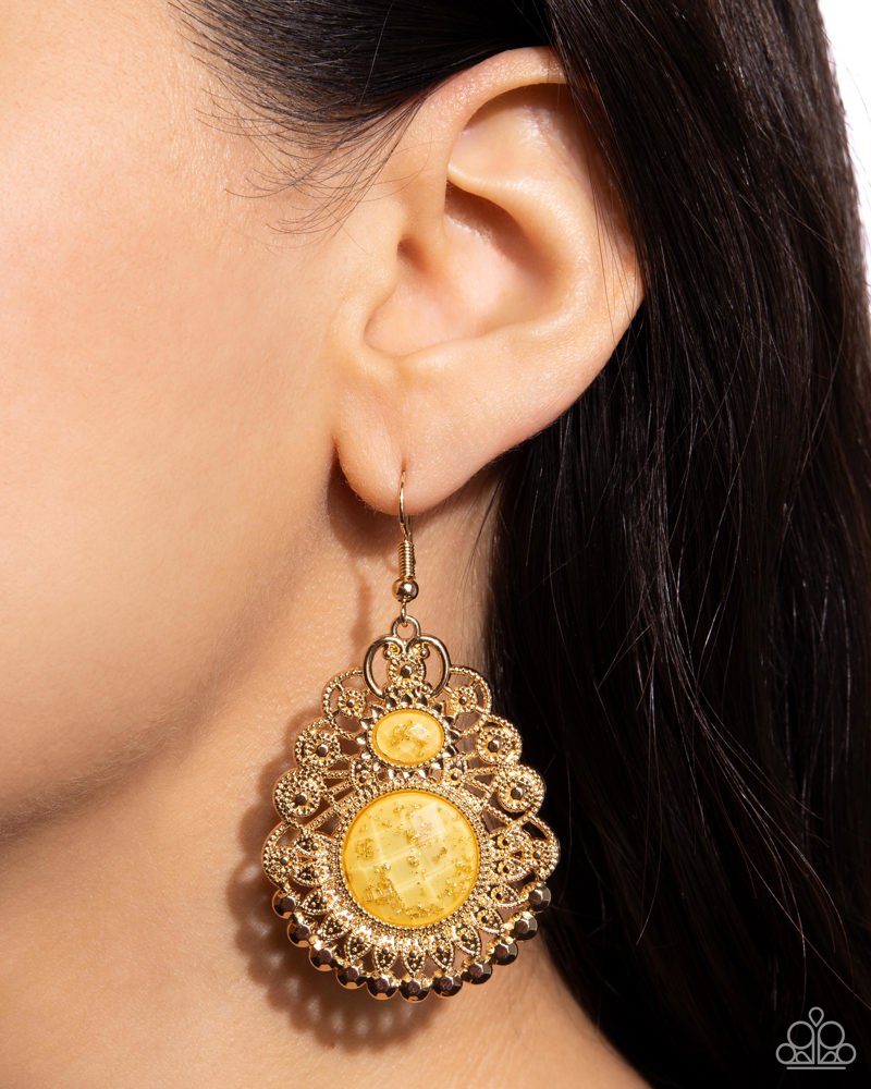 Welcoming Whimsy - Yellow | Paparazzi Accessories