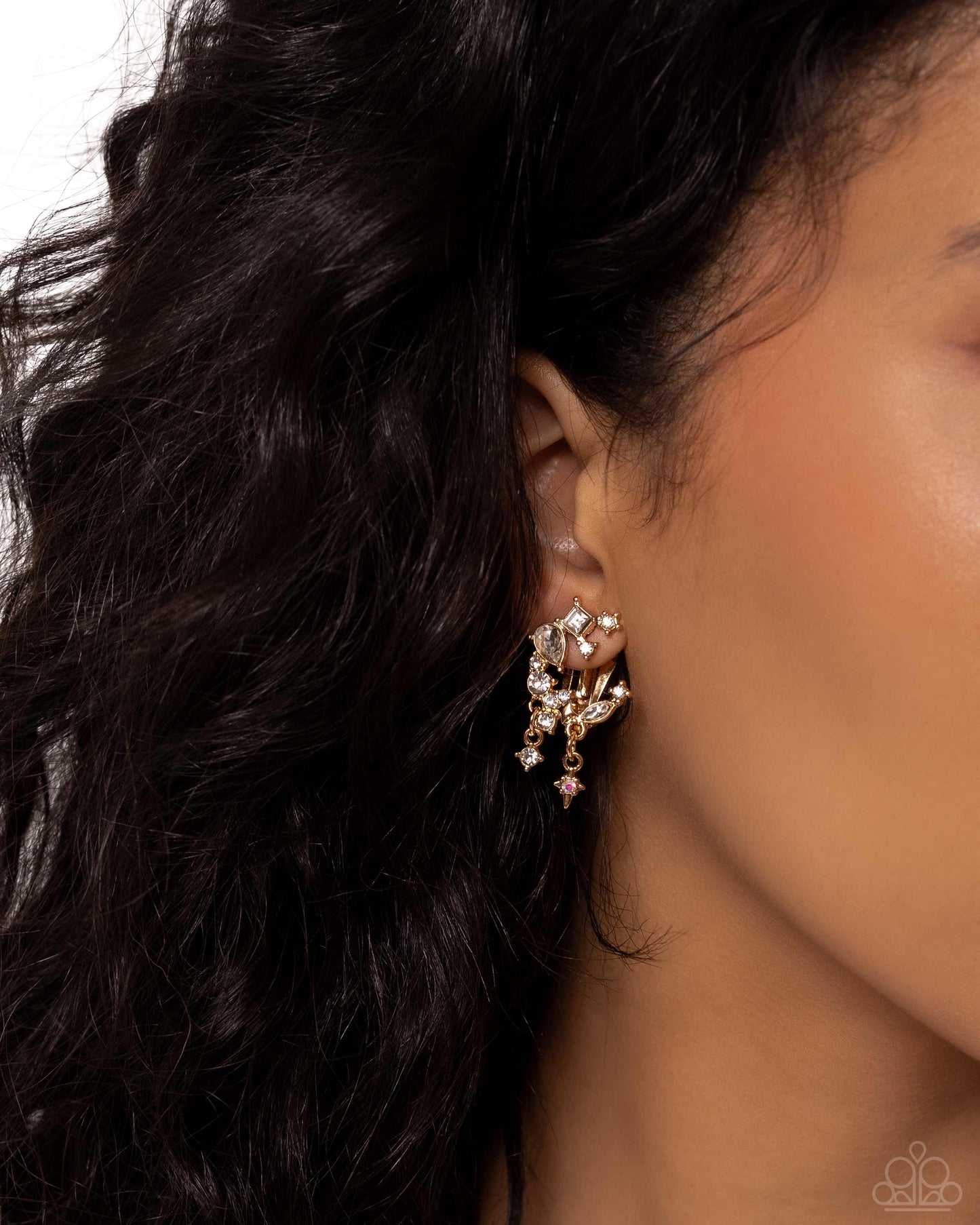 Fantastical Fashion Earrings - Gold