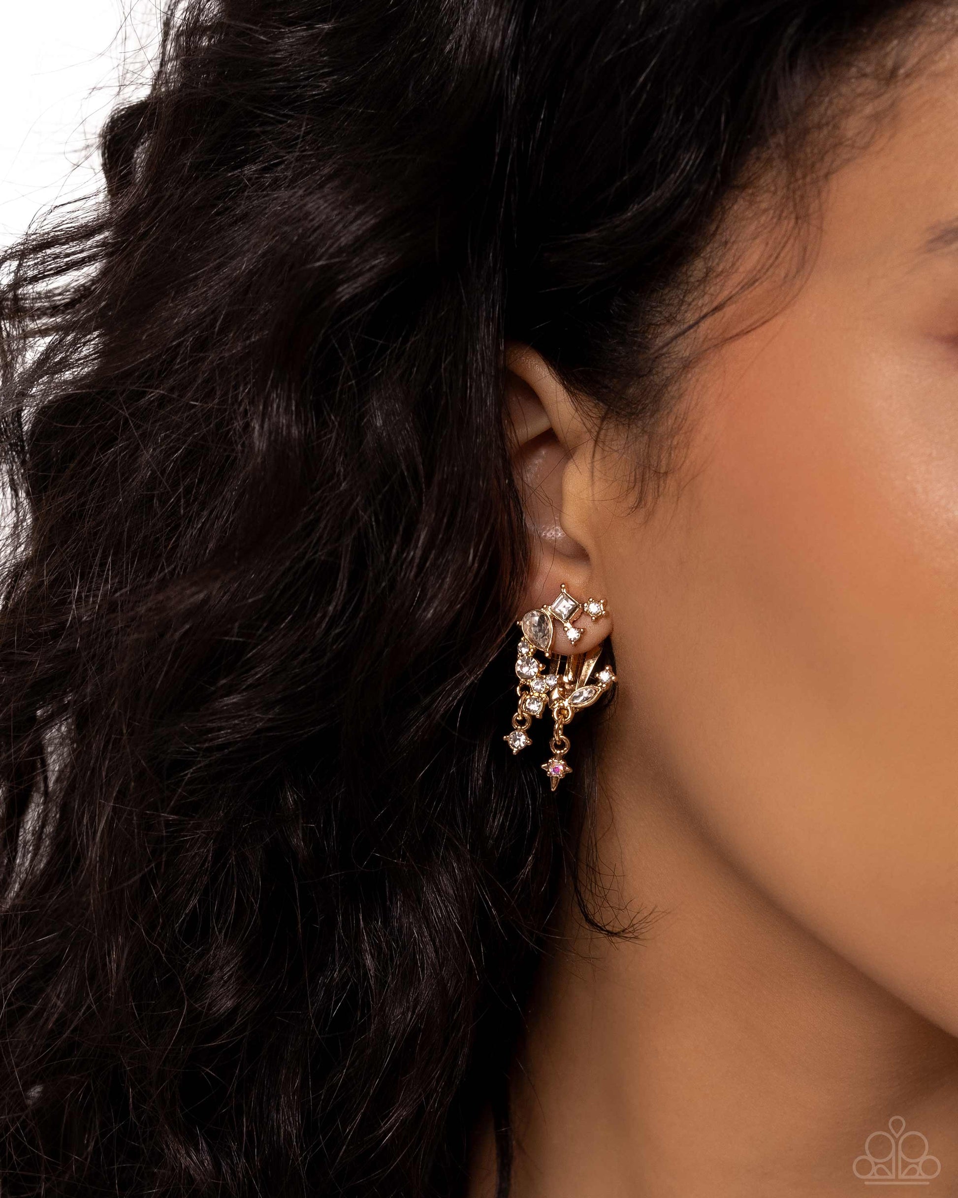 Fantastical Fashion Earrings - Gold