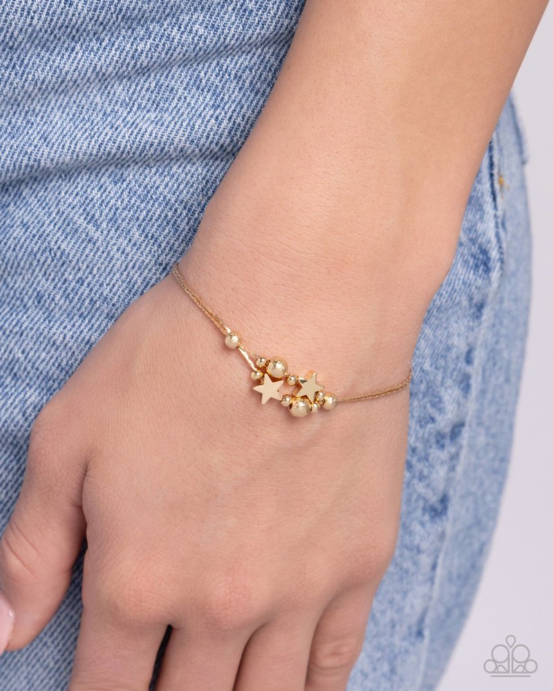 Stellar Specialty Bracelet - Gold | Paparazzi Accessories