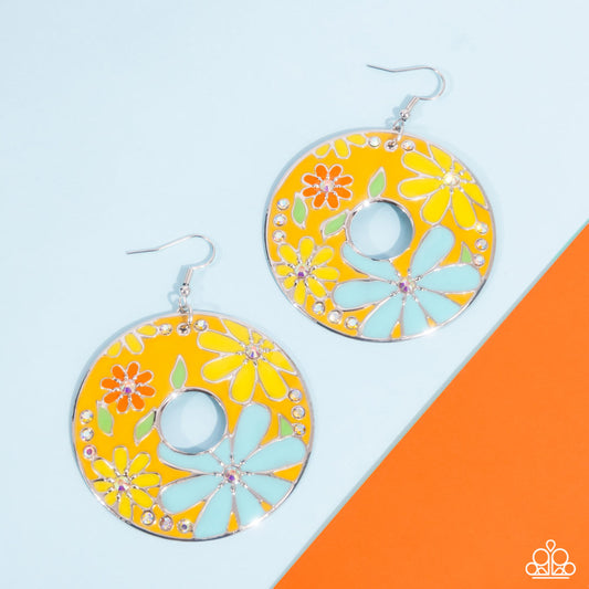 Embroidered Elegance - Yellow | Paparazzi Accessories