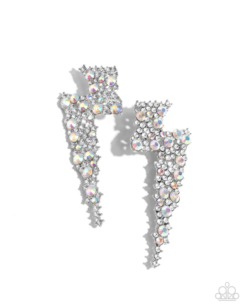 Electric Effulgence - White | Paparazzi Accessories