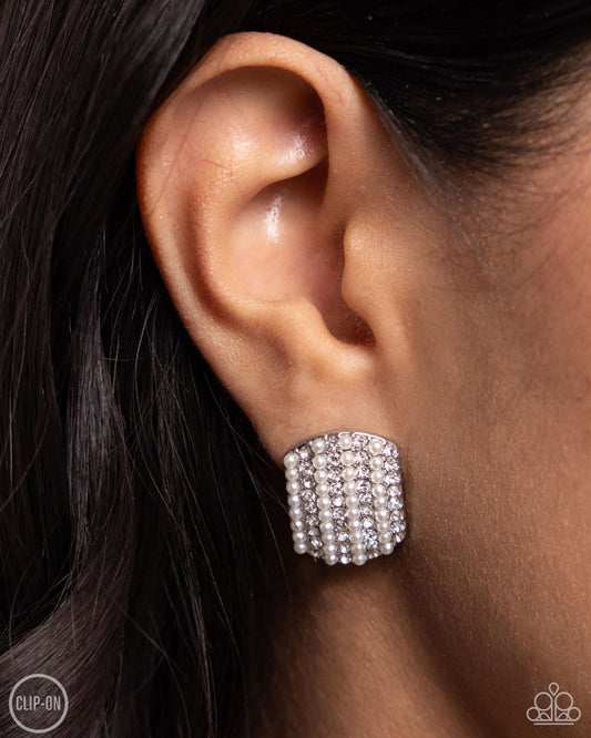 Glittering Generosity - White | Paparazzi Accessories