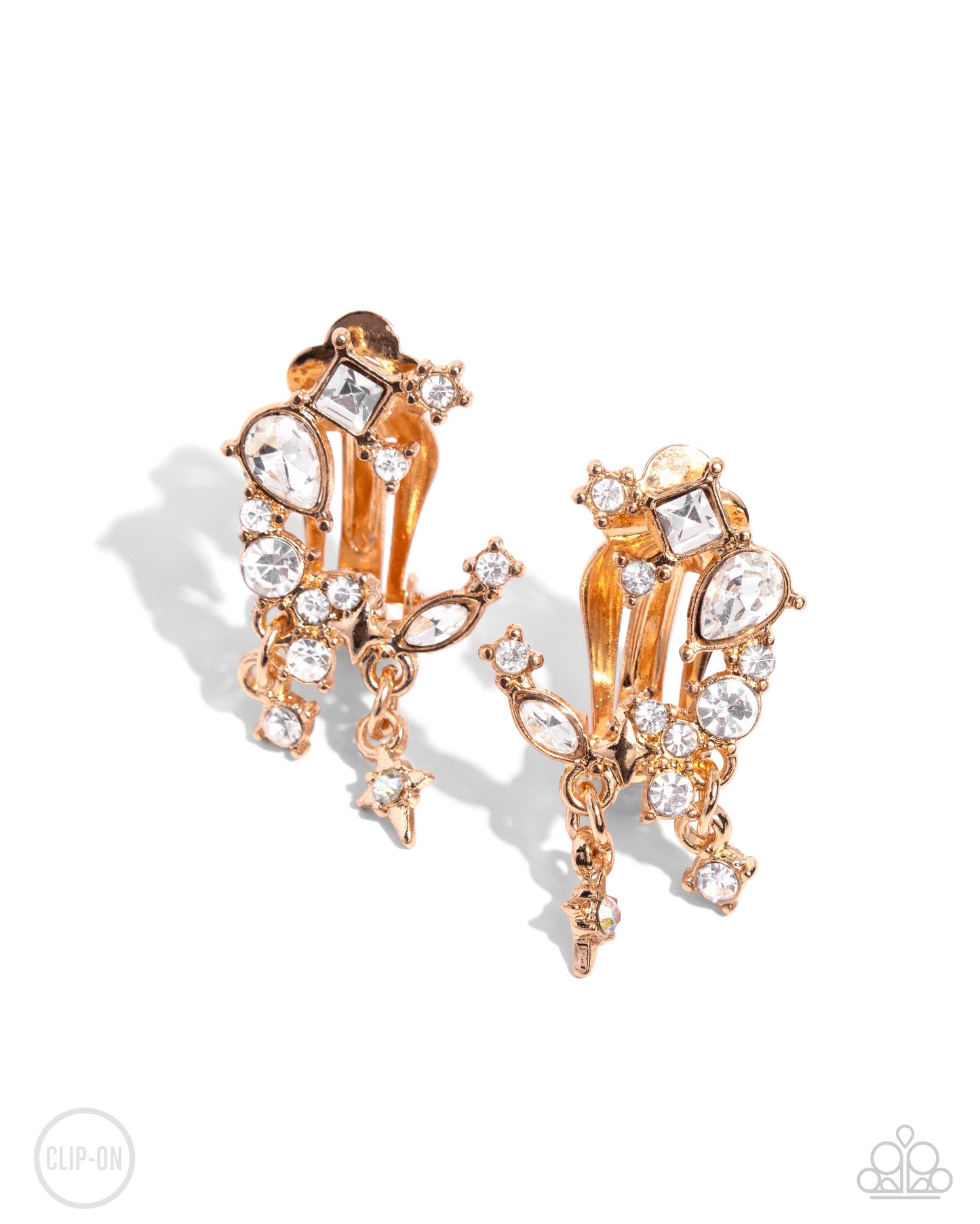 Fantastical Fashion Earrings - Gold image 2