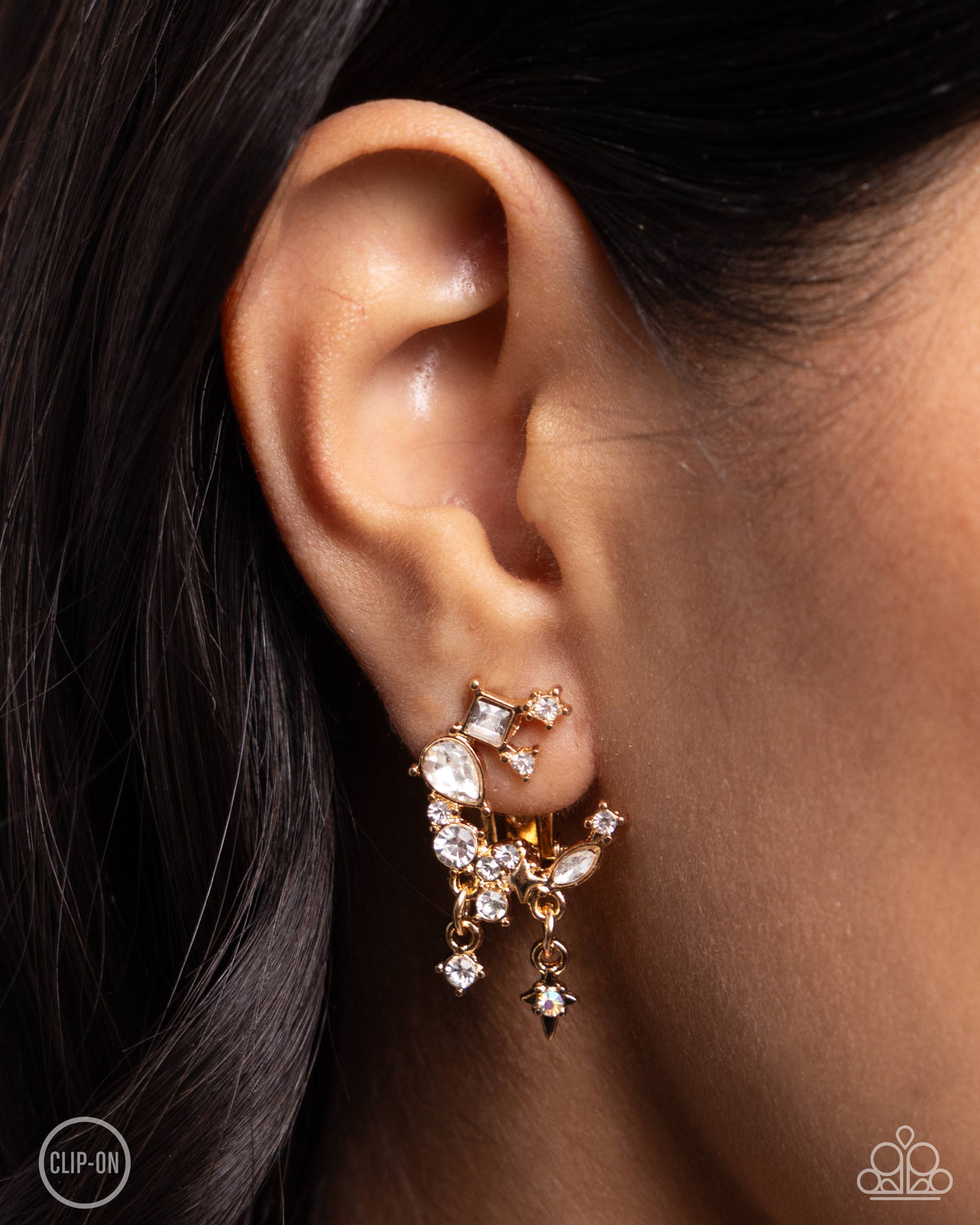Fantastical Fashion Earrings - Gold image 3