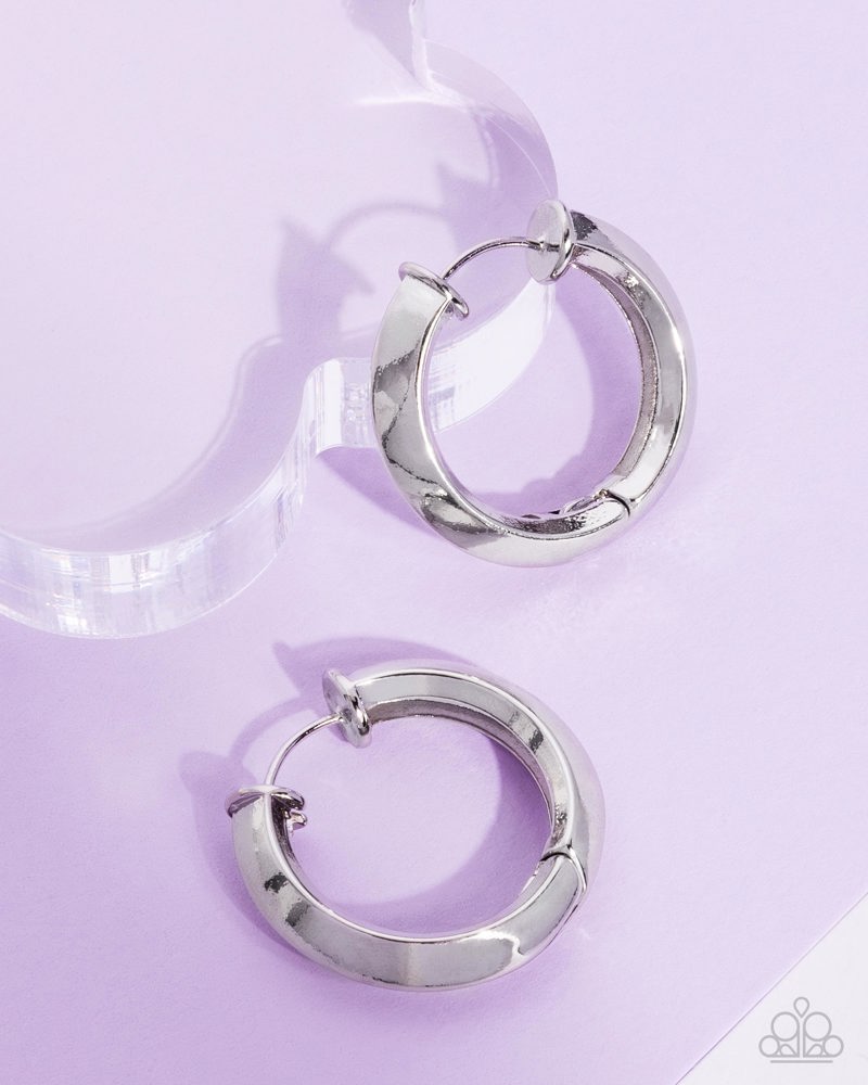 Hinged Homage - Silver