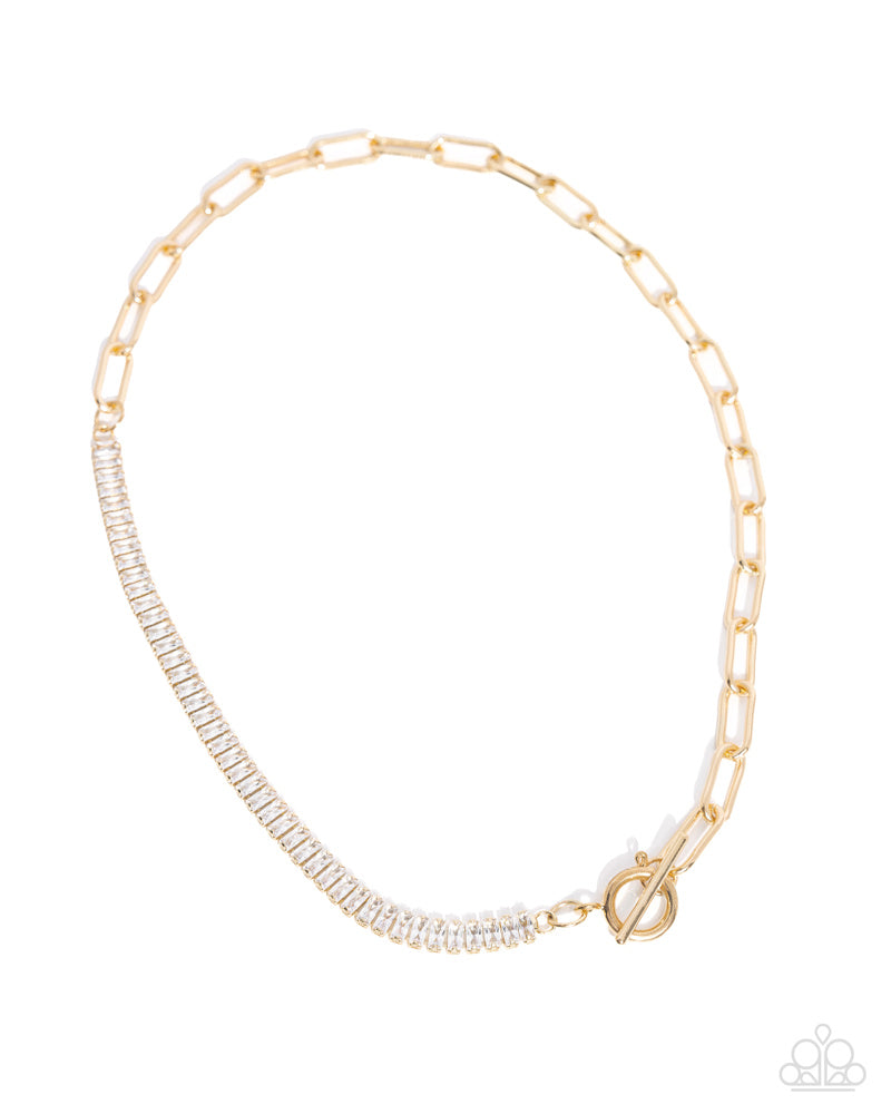 Mismatched Monarchy - Gold | Paparazzi Accessories