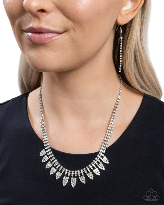 Piercing Passion - White | Paparazzi Accessories