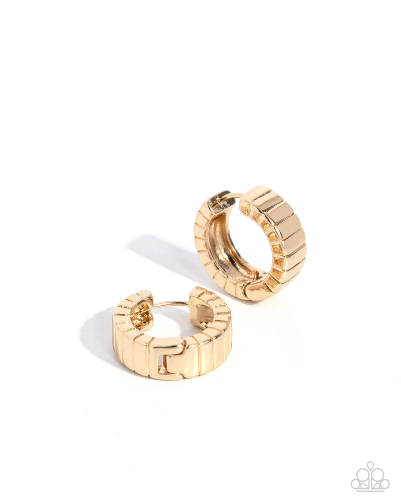 BOLD Up! Earrings - Gold image 2