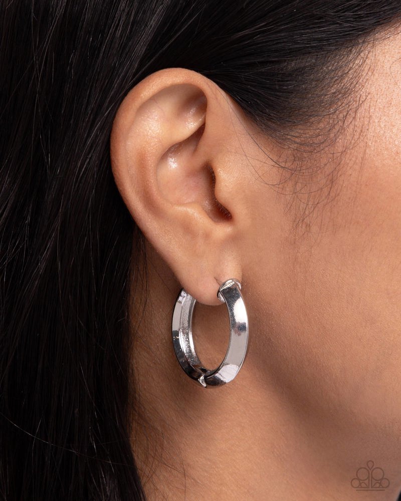Hinged Homage - Silver