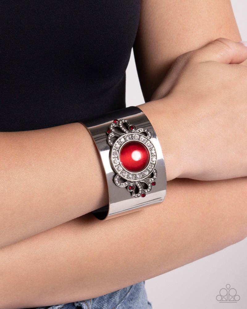 Paisley Princess Bracelet - Red