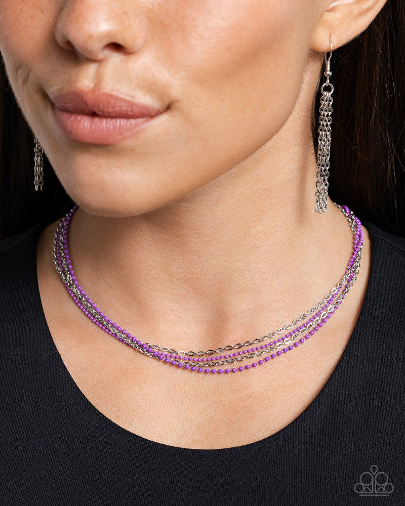 Industrial Independence - Purple | Paparazzi Accessories